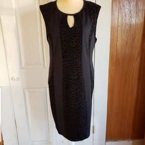 Thalia Sodi Classic Black Sheath Dress